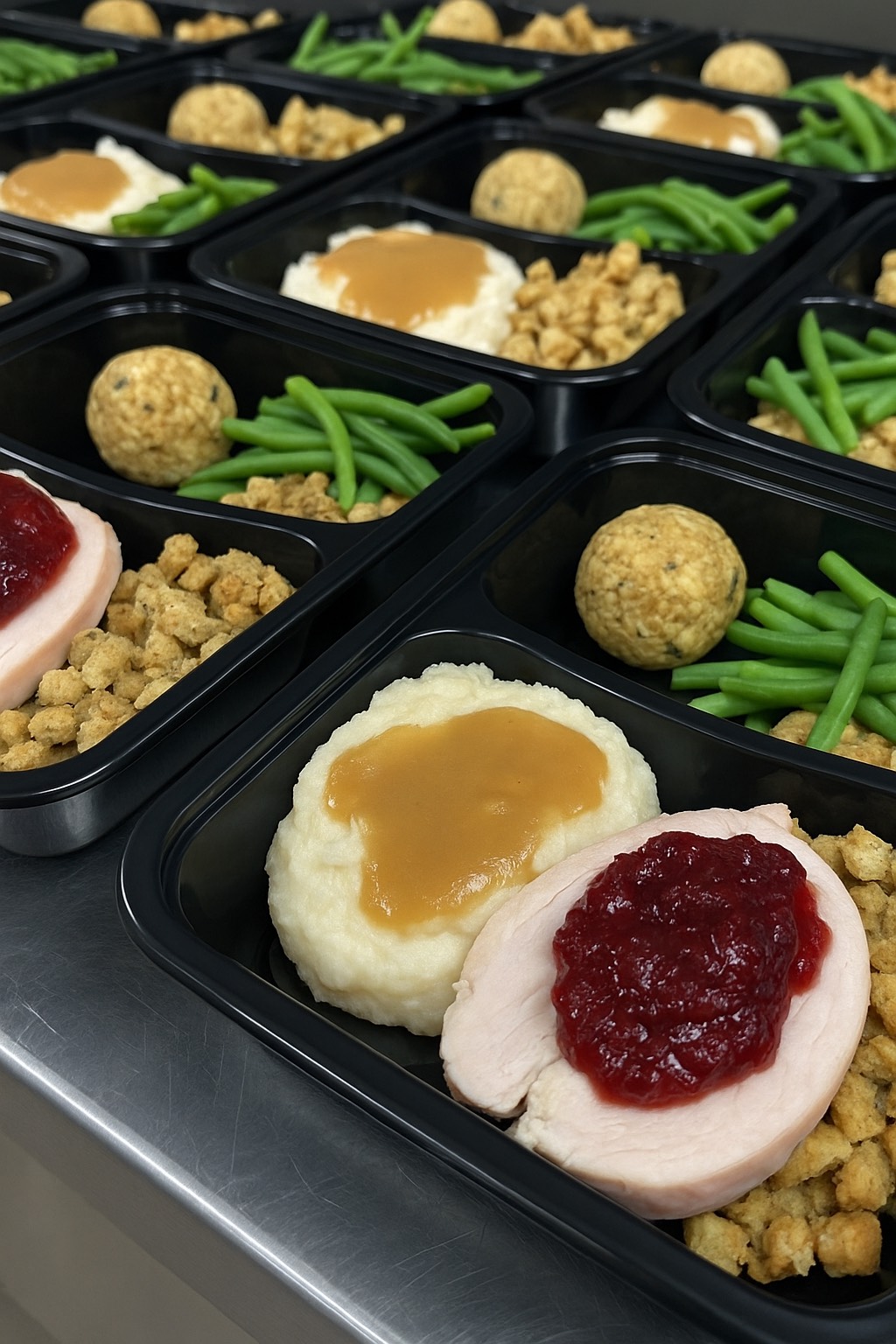 Individual Thanksgiving Dinner